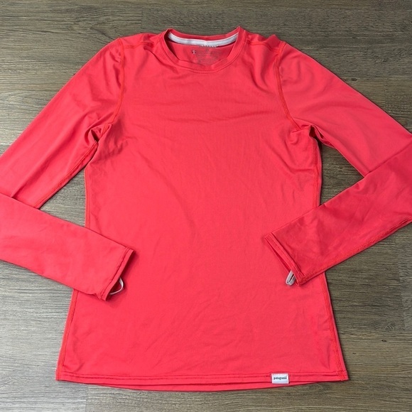 Patagonia Women’s Red Basel Layer Long Underwear Top, size XS - Picture 1 of 8